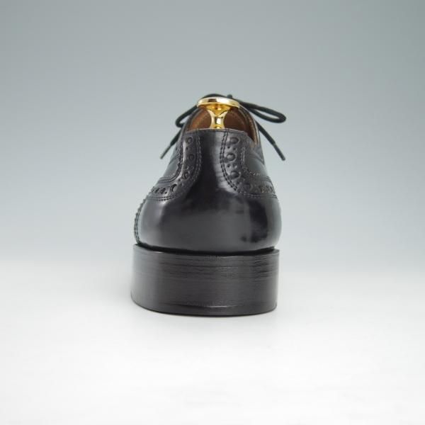 極美品★(独)ハインリッヒ・ディンケラッカー SIZE 6.5【現行定価￥193,600-★コードバン仕様/RIO/リオ】黒/Heinrich Dinkelacker★g464