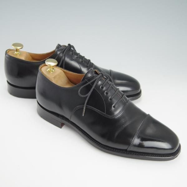 極美品★(英)グレンソン 6.5F【定価￥74,800-★G-ONEライン/LONDON】ロンドン/22346/G1/ストレートチップ/カーフ/黒/GRENSON★g466