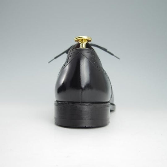 ★(仏)Corthay/コルテ SIZE 10(UK9程度)【定価￥225,500-★BUCY/クォーターブローグ】黒/カーフ/メンズ★g468