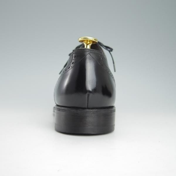 ★(仏)Corthay/コルテ SIZE 10(UK9程度)【定価￥225,500-★BUCY/クォーターブローグ】黒/カーフ/メンズ★g468
