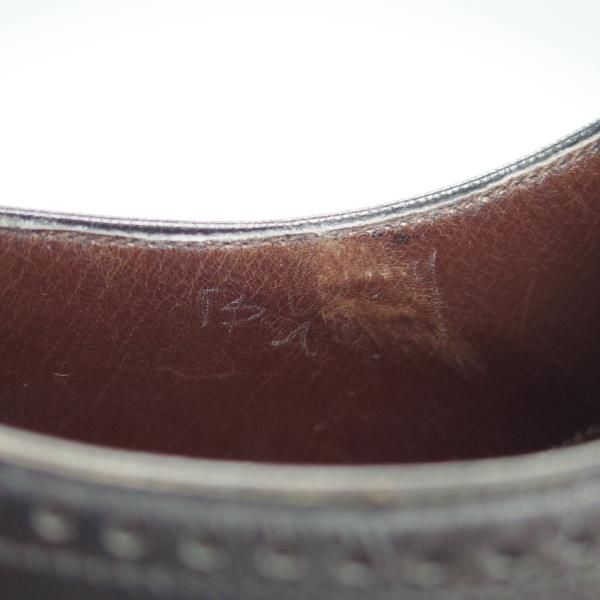 ★(仏)Corthay/コルテ SIZE 10(UK9程度)【定価￥225,500-★BUCY/クォーターブローグ】黒/カーフ/メンズ★g468