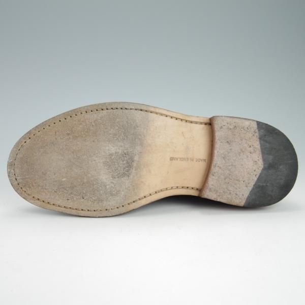 極上★トリッカーズ SIZE 6.5【バートン同系モデル★M6973/カントリーシューズ】カーフ/紺/フルブローグ/短靴/メンズ/Tricker's★g469