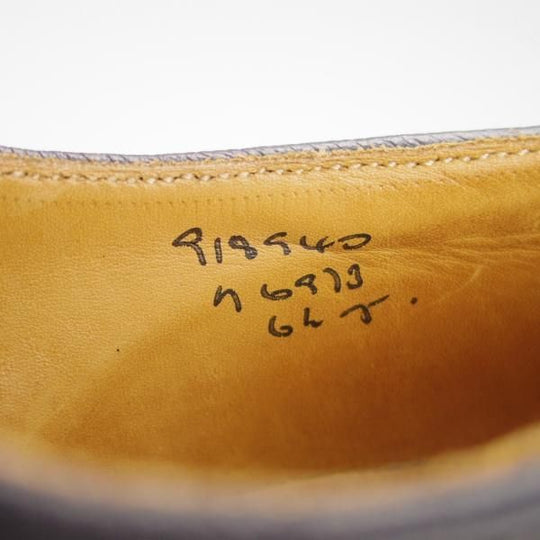 極上★トリッカーズ SIZE 6.5【バートン同系モデル★M6973/カントリーシューズ】カーフ/紺/フルブローグ/短靴/メンズ/Tricker's★g469
