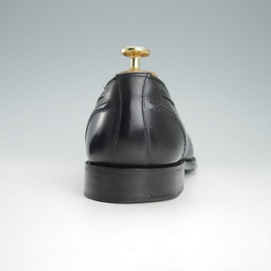 極上★(英)チーニー 8.5F【定価￥78,100-★HARRY/214ラスト】ハリー/タッセルローファー/カーフ/黒/メンズ/CHEANEY★g470