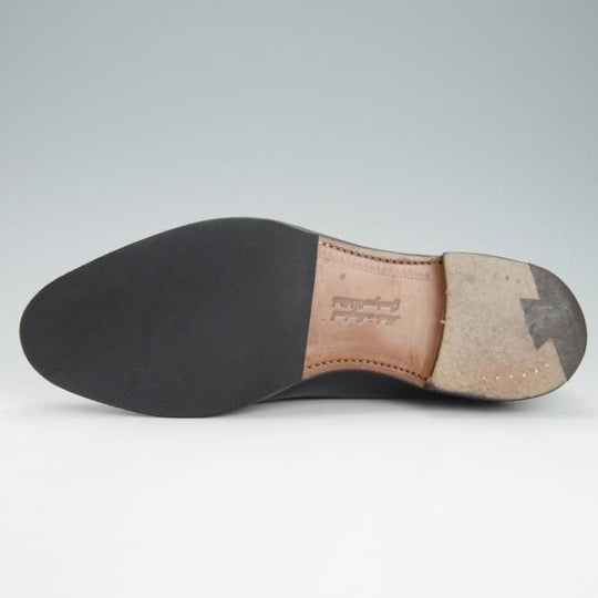 極上★(英)チーニー 8.5F【定価￥78,100-★HARRY/214ラスト】ハリー/タッセルローファー/カーフ/黒/メンズ/CHEANEY★g470