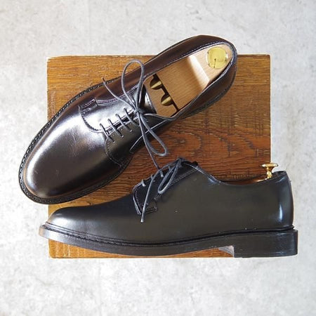 未使用★(米)アレンエドモンズ 8D【現行定価7.5万円程度★Leeds2.0/プレーントゥ】カーフ/黒/メンズ/ALLEN EDMONDS★g472