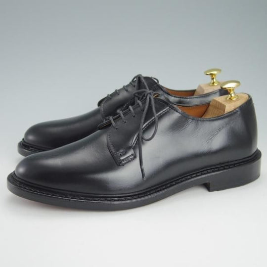 未使用★(米)アレンエドモンズ 8D【現行定価7.5万円程度★Leeds2.0/プレーントゥ】カーフ/黒/メンズ/ALLEN EDMONDS★g472