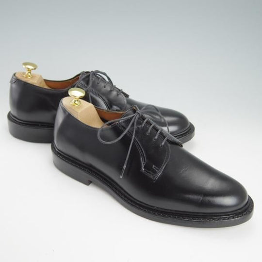 未使用★(米)アレンエドモンズ 8D【現行定価7.5万円程度★Leeds2.0/プレーントゥ】カーフ/黒/メンズ/ALLEN EDMONDS★g472