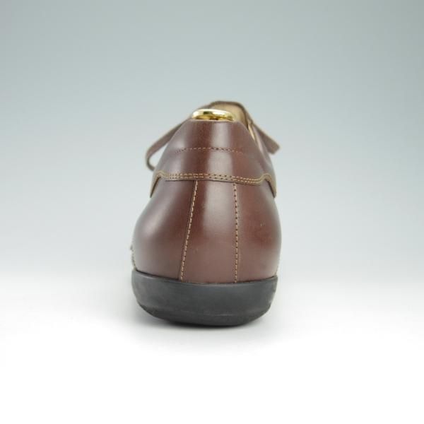 極上★パラブーツ SIZE 9【定価￥41,800-★Estoril/カーフ】スニーカー/レザーシューズ/茶/メンズ/Paraboot★g473