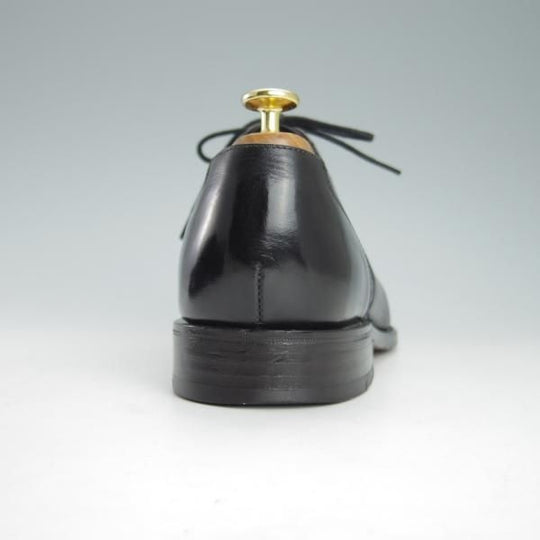 極上★(英)SANDERS/サンダース 8F【★Cheam/7204B】ストレートチップ/カーフ/黒/メンズ★g475