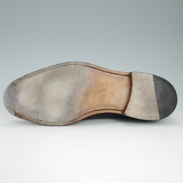 極上★(英)SANDERS/サンダース 8F【★Cheam/7204B】ストレートチップ/カーフ/黒/メンズ★g475