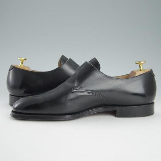 極上★クロケット&ジョーンズ 8F【★GROSVENOR/248ラスト】モンクストラップ/カーフ/黒/メンズ/Crockett&Jones★g476