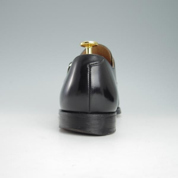 極上★クロケット&ジョーンズ 8F【★GROSVENOR/248ラスト】モンクストラップ/カーフ/黒/メンズ/Crockett&Jones★g476