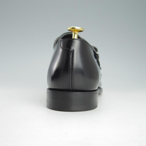 未使用★(英)チーニー 8F【定価￥75,900-★EDMUND/125ラスト】エドモンド/ダブルモンク/ポリッシュレザー/黒/メンズ/CHEANEY★g478