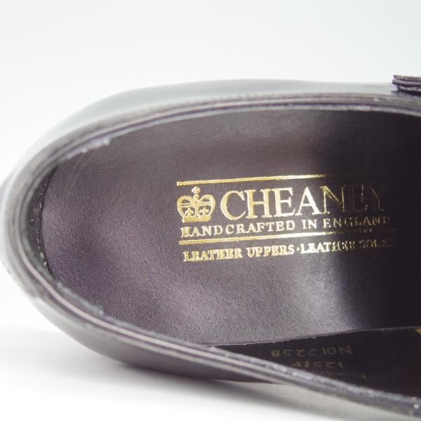 未使用★(英)チーニー 8F【定価￥75,900-★EDMUND/125ラスト】エドモンド/ダブルモンク/ポリッシュレザー/黒/メンズ/CHEANEY★g478