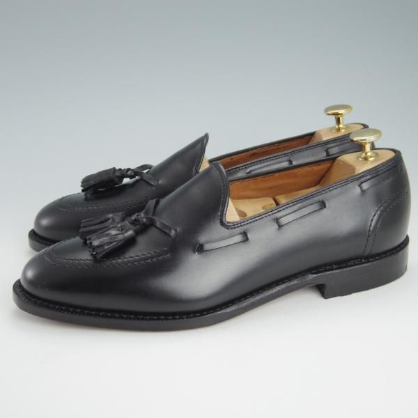 未使用★(米)アレンエドモンズ 8D【現行定価7.5万円程度★Acheson/タッセルローファー】カーフ/黒/メンズ/ALLEN EDMONDS★g480