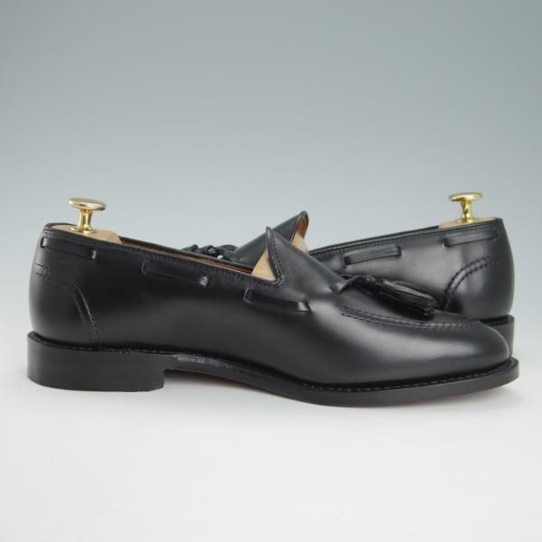 未使用★(米)アレンエドモンズ 8D【現行定価7.5万円程度★Acheson/タッセルローファー】カーフ/黒/メンズ/ALLEN EDMONDS★g480