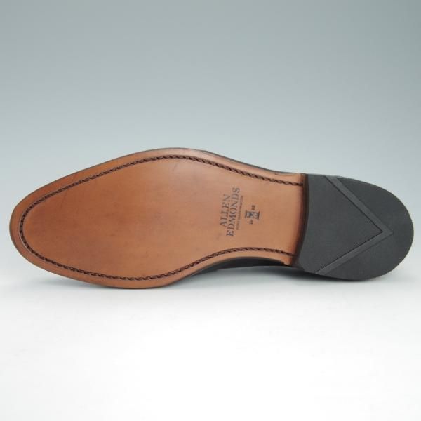 未使用★(米)アレンエドモンズ 8D【現行定価7.5万円程度★Acheson/タッセルローファー】カーフ/黒/メンズ/ALLEN EDMONDS★g480