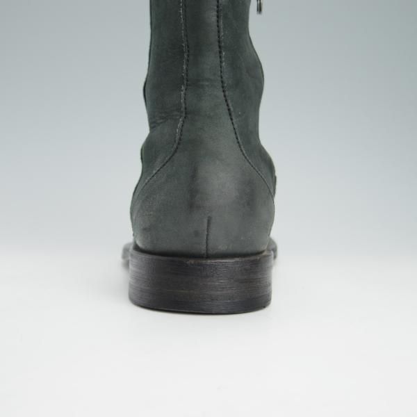 極上★BUTTERO/ブッテロ SIZE 39【同系モデル定価6万円程度★サイドジップブーツ/ヌバック】黒〜グレー系/メンズ★g483