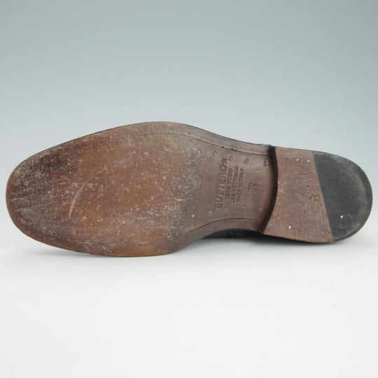 極上★BUTTERO/ブッテロ SIZE 39【同系モデル定価6万円程度★サイドジップブーツ/ヌバック】黒〜グレー系/メンズ★g483