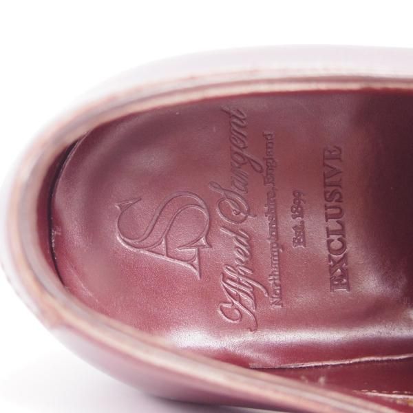 極上★(英)アルフレッド・サージェント 8F【上級★エクスクルーシブライン/ARMFIELD】109ラスト/ストレートチップ/Alfred Sargent★g486