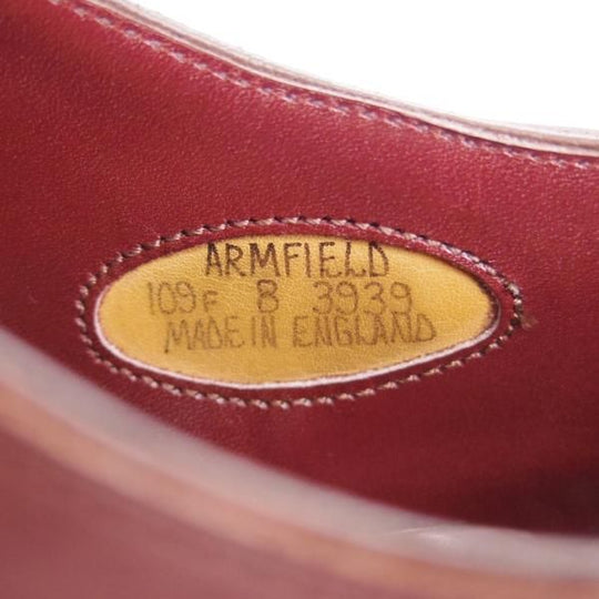 極上★(英)アルフレッド・サージェント 8F【上級★エクスクルーシブライン/ARMFIELD】109ラスト/ストレートチップ/Alfred Sargent★g486