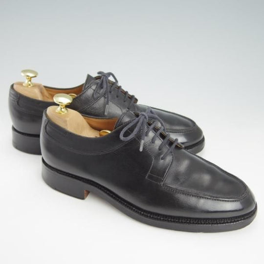 ★ジョンロブ 5.5E【貴重★ビンテージ年代の初期BARROS/バロス】PARISロゴ/292ラスト/Uチップ/カーフ/黒/メンズ/JOHN LOBB★g487