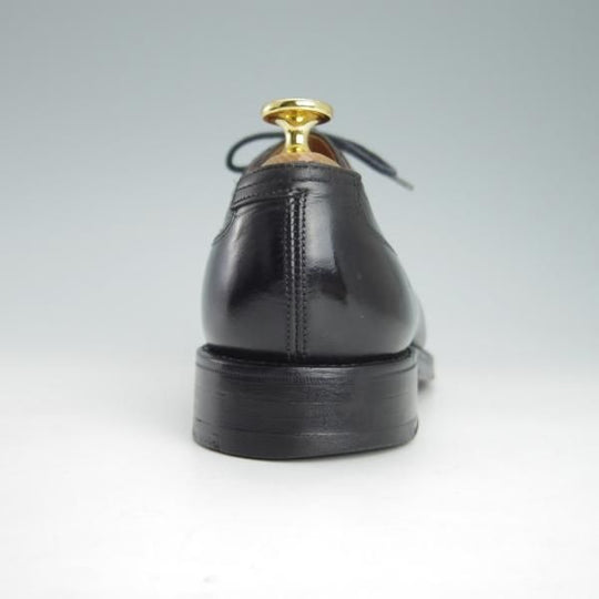 ★ジョンロブ 5.5E【貴重★ビンテージ年代の初期BARROS/バロス】PARISロゴ/292ラスト/Uチップ/カーフ/黒/メンズ/JOHN LOBB★g487