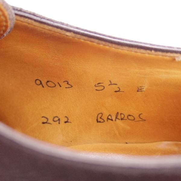 ☆ジョンロブ 5.5E【貴重☆ビンテージ年代の初期BARROS/バロス】PARIS