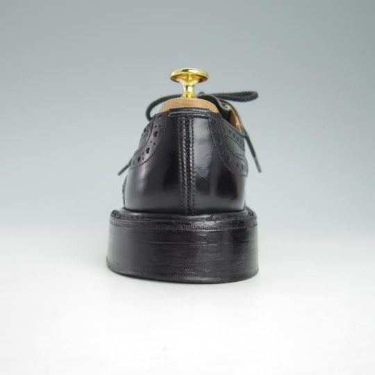 極上★トリッカーズ SIZE 5【定価￥84,700-★BOURTON/バートン】5633/カントリーシューズ/短靴/カーフ/黒/メンズ/Tricker's★g489