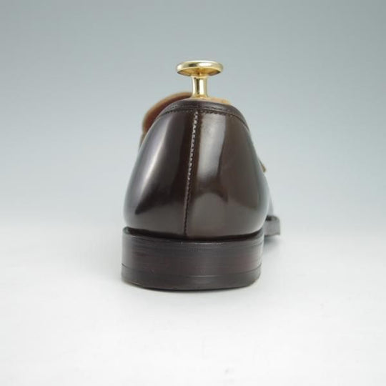 極上★クロケット&ジョーンズ 7E【定価￥129,600-★コードバン仕様/ダークブラウン/濃茶】375ラスト/ROMESEY/Crockett&Jones★g491