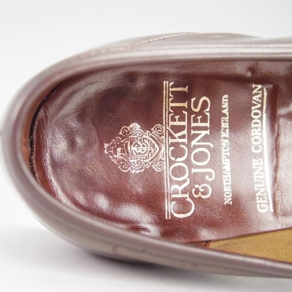 極上★クロケット&ジョーンズ 7E【定価￥129,600-★コードバン仕様/ダークブラウン/濃茶】375ラスト/ROMESEY/Crockett&Jones★g491