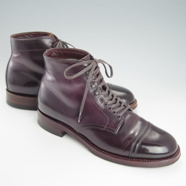 極美品★オールデン 8D【コードバン仕様★(ハワイ)Leather Soul別注/アンティークエッジ】ミリタリーラスト/D7822H/ブーツ/Alden★g493
