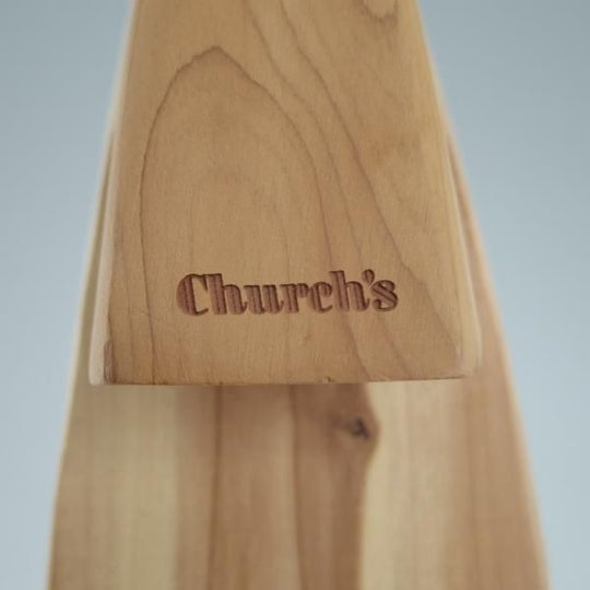 美品★チャーチ Sサイズ【定価￥13,200-★suffolk/純正シューツリー】木製シューキーパー/メンズ/Church's★g534