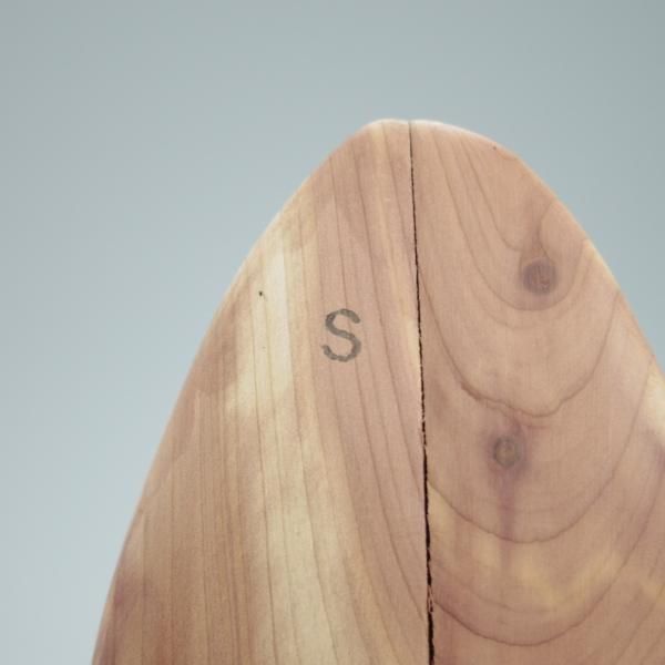 美品★チャーチ Sサイズ【定価￥13,200-★suffolk/純正シューツリー】木製シューキーパー/メンズ/Church's★g534