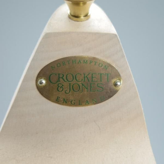 極上★クロケット&ジョーンズ SIZE 9【定価￥15,400-★純正シューツリー】木製シューキーパー/メンズ/Crockett&Jones★g536