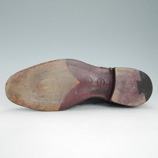 美品★(英)チーニー 6F【貴重★大丸松阪屋400周年/アニバーサリーモデル】125ラスト/セミブローグ/カーフ/黒/メンズ/CHEANEY★g495