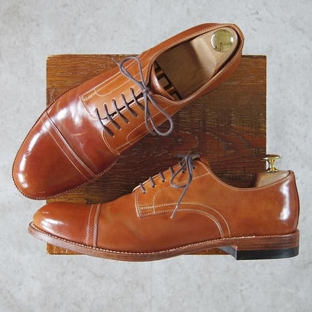 未使用★Johnbull/ジョンブル SIZE 43【定価￥102,600-★コードバン仕様/ブラウン系】C8001/茶/class.ics/メンズ★g496