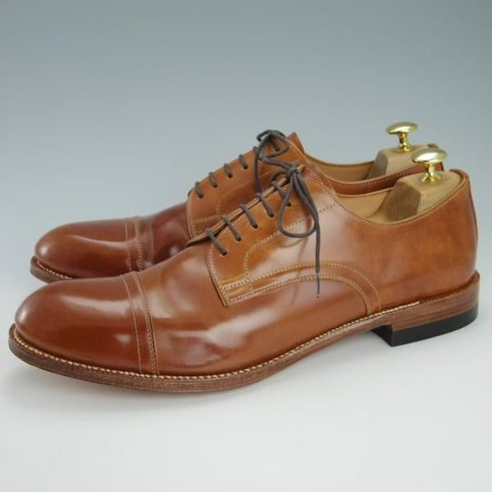 未使用★Johnbull/ジョンブル SIZE 43【定価￥102,600-★コードバン仕様/ブラウン系】C8001/茶/class.ics/メンズ★g496