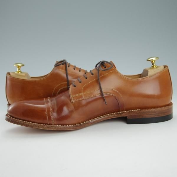 未使用★Johnbull/ジョンブル SIZE 43【定価￥102,600-★コードバン仕様/ブラウン系】C8001/茶/class.ics/メンズ★g496