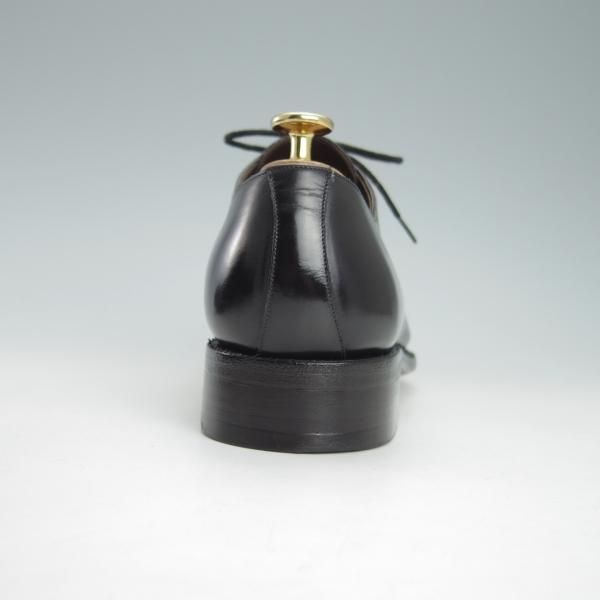 極美品★(スペイン製)MEERMIN/メルミン SIZE 6.5【貴重★EGのドーバー似寄モデル/スキンステッチ仕様】Uチップ/カーフ/黒/メンズ★g497