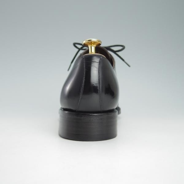 極美品★(スペイン製)MEERMIN/メルミン SIZE 6.5【貴重★EGのドーバー似寄モデル/スキンステッチ仕様】Uチップ/カーフ/黒/メンズ★g497