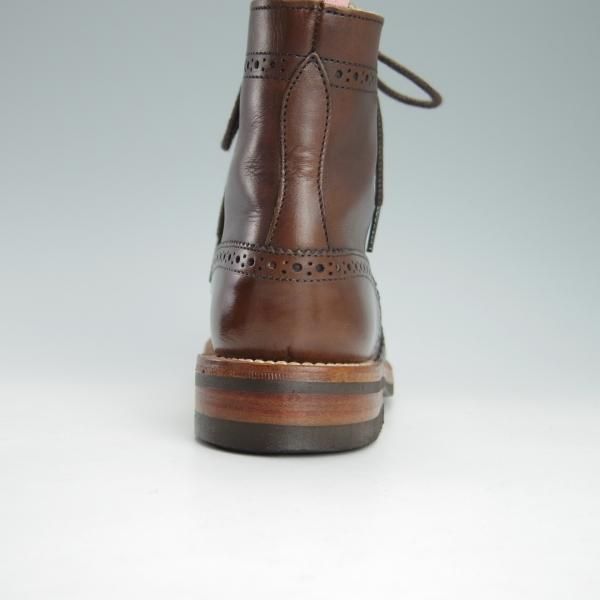 美品★トリッカーズ(レディース) SIZE 4.5【ダイナイトソール仕様★(ハワイ)Leather Soul別注/STEPHY】L5676/濃茶/ブーツ/Tricker's★g498