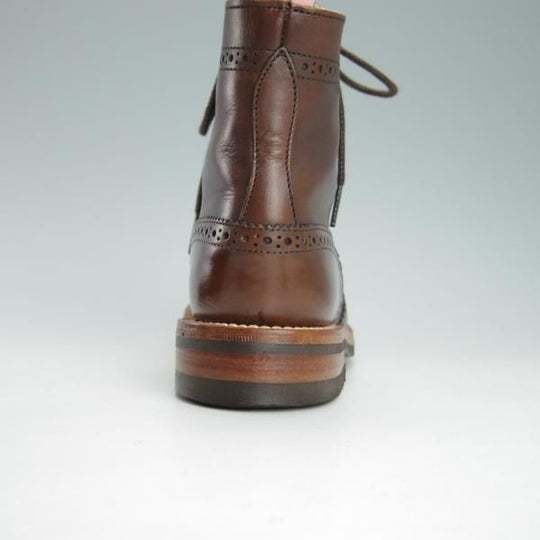 美品★トリッカーズ(レディース) SIZE 4.5【ダイナイトソール仕様★(ハワイ)Leather Soul別注/STEPHY】L5676/濃茶/ブーツ/Tricker's★g498