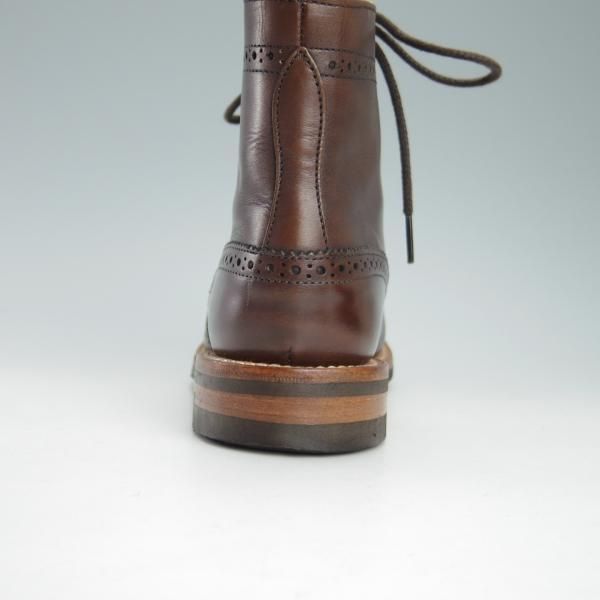 美品★トリッカーズ(レディース) SIZE 4.5【ダイナイトソール仕様★(ハワイ)Leather Soul別注/STEPHY】L5676/濃茶/ブーツ/Tricker's★g498