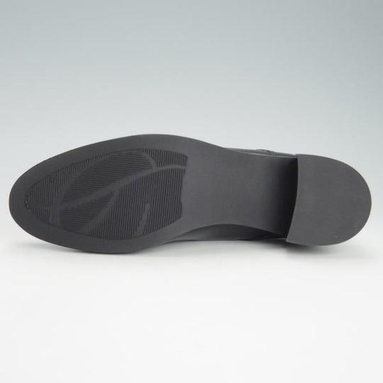 未使用★パラブーツ(レディース) SIZE 4【貴重★NIGHT/プレーントゥ】ヒール/ポリッシュレザー/NOIR/黒/GLOSS/Paraboot★g502