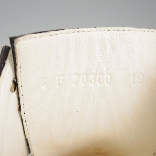 未使用★パラブーツ(レディース) SIZE 4【貴重★NIGHT/プレーントゥ】ヒール/ポリッシュレザー/NOIR/黒/GLOSS/Paraboot★g502