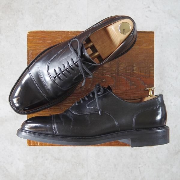 極上★チャーチ 75F/UK7.5【定価￥104,760-★ダイナイトソール仕様/LANCASTER】173ラスト/ストレートチップ/カーフ/黒/Church's★g504