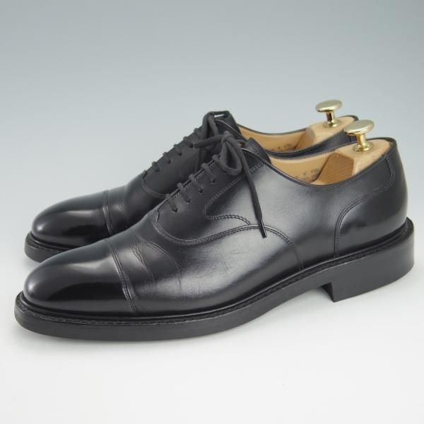 極上★チャーチ 75F/UK7.5【定価￥104,760-★ダイナイトソール仕様/LANCASTER】173ラスト/ストレートチップ/カーフ/黒/Church's★g504