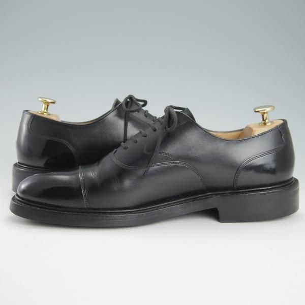 極上★チャーチ 75F/UK7.5【定価￥104,760-★ダイナイトソール仕様/LANCASTER】173ラスト/ストレートチップ/カーフ/黒/Church's★g504